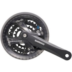 Kranks�t 7/8 gear Shimano Acera FC-M361 med 175 mm krankarm 42 x 32 x 22T - sort