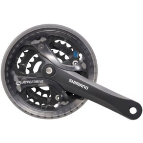 Kranks�t 7/8 gear Shimano Acera FC-M361 med 175 mm krankarm 42 x 32 x 22T - sort