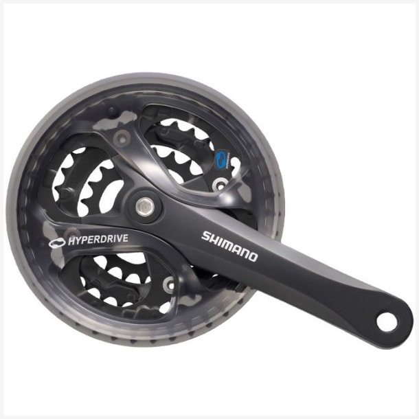 Kranks�t 7/8 gear Shimano Acera FC-M361 med 175 mm krankarm 42 x 32 x 22T - sort