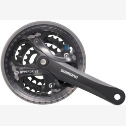 Kranks�t 7/8 gear Shimano Acera FC-M361 med 175 mm krankarm 42 x 32 x 22T - sort
