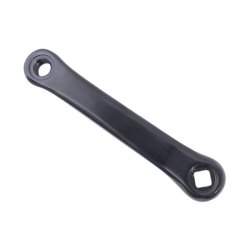 Dotek pedalarm venstre 152 mm alu sort