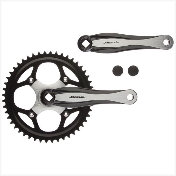 Krans�t 48T Miranda Beta 1+ til 3/32" k�de - aluminium - sort