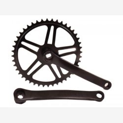 Krankst 44T Vinty uden spaltet aksel - til firkantet aksel - 170 mm krankarm - sort