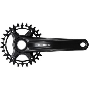 Krankst 12 speed Shimano FC-MT510-1 med 170 mm krank 30T - sort