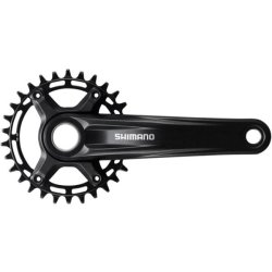 Krankst 12 speed Shimano FC-MT510-1 med 175 mm krank 32T - sort
