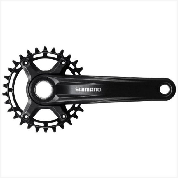Krankst 12 speed Shimano FC-MT510-1 med 175 mm krank 32T - sort