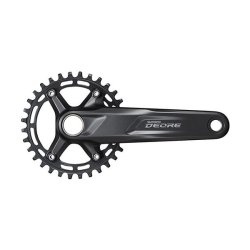 Kranks�t 10/11-speed Shimano Deore FC-M5100-1 - 30 t�nder - 175 mm - sort