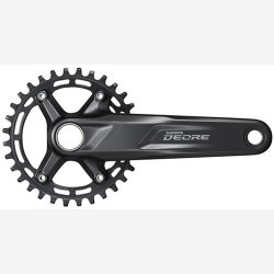 Kranks�t 10/11-speed Shimano Deore FC-M5100-1 - 30 t�nder - 175 mm - sort
