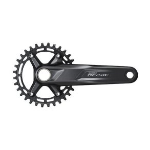 Kranks�t 10/11-speed Shimano Deore FC-M5100-1 - 32 t�nder - 170 mm - sort