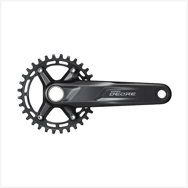 Kranks�t 10/11-speed Shimano Deore FC-M5100-1 - 32 t�nder - 170 mm - sort