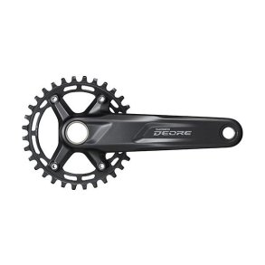 Kranks�t 10/11-speed Shimano Deore FC-M5100-1 - 32 t�nder - 175 mm - sort