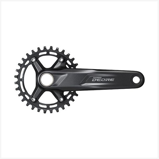 Kranks�t 10/11-speed Shimano Deore FC-M5100-1 - 32 t�nder - 175 mm - sort