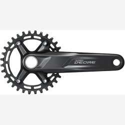Kranks�t 10/11-speed Shimano Deore FC-M5100-1 - 32 t�nder - 175 mm - sort