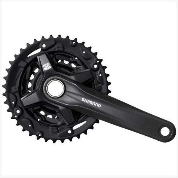 Krankst 3 x 9 gear Shimano FC-MT210 med 170 mm krank 44-32-22T - sort