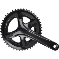 Kranks�t 2 x 11 speed Shimano Road FC-RS510 - 175/50-34T med hul aksel - sort