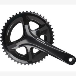 Kranks�t 2 x 11 speed Shimano Road FC-RS510 - 175/50-34T med hul aksel - sort