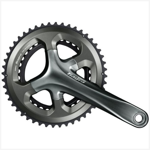 Kranks�t 2 x 10-speed Shimano Tiagra FC-4700 - 172,5/50-34T med hulaksel - sort