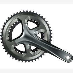 Kranks�t 2 x 10-speed Shimano Tiagra FC-4700 - 172,5/50-34T med hulaksel - sort