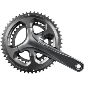 Kranks�t 2 x 10-speed Shimano Tiagra FC-4700 -172,5/52-36T med hulaksel - sort