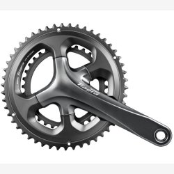 Kranks�t 2 x 10-speed Shimano Tiagra FC-4700 -172,5/52-36T med hulaksel - sort