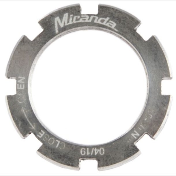 Lockring Miranda for Bosch 4 - 5mm offset M30 - silver