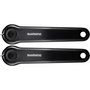 Pedalarmst Shimano Steps FC-E6100 175 mm - sort