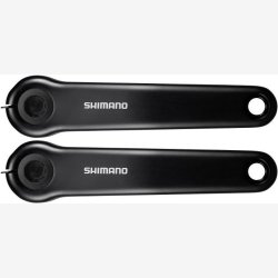 Pedalarmst Shimano Steps FC-E6100 175 mm - sort