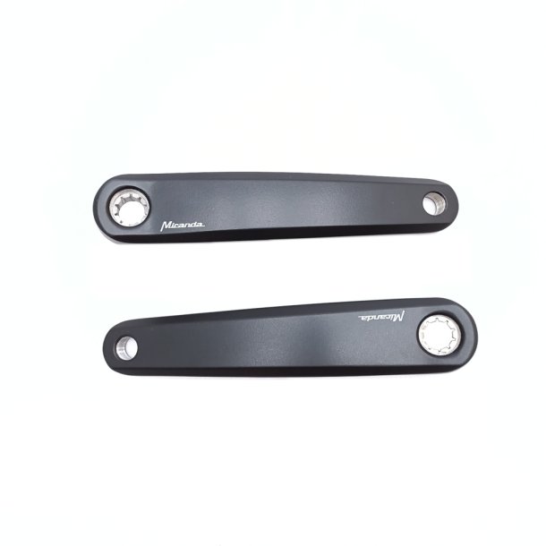 Crank set (left and right) Miranda Delta - with 170mm crank arm -  Bosch Gen3 BNI - black