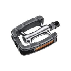 Union pedaler 823 aluminium s�lv sort gr� skridsikker indl�g p�
