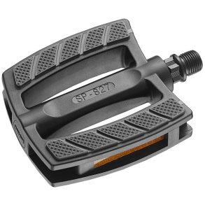 Pedaler Marwi SP-827 PP skridsikre - sort/gr�