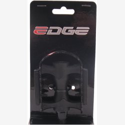 Pedalst MTB Edge plast med jernkant - sort