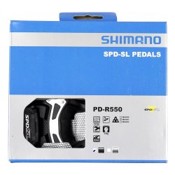 Pedal Shimano SPD-SL PDR550 with cleats SM-SH11 - black