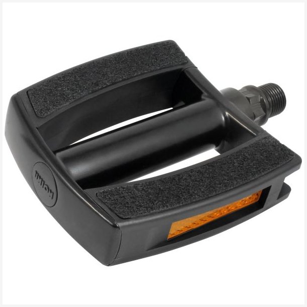 Pedaler Marwi SP-828 aluminiumshus non-slip Sandblock - sort/sort