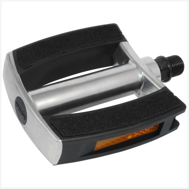 Pedaler Marwi SP-828 aluminiumshus non-slip Sandblock - s�lv/sort