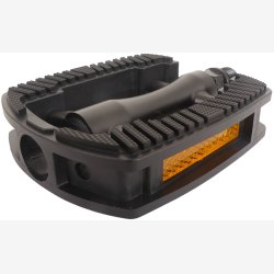 Pedal Marwi SP-821 aluminum housing - non slip - matt black (workshop packaging)