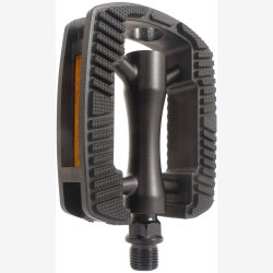 Pedal Marwi SP-821 aluminum housing - non slip - matt black (workshop packaging)