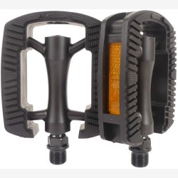 Pedal Marwi SP-821 aluminum housing - non slip - matt black (workshop packaging)