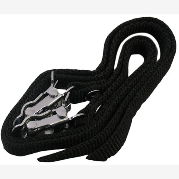 Pedal Straps Edge Nylon - Black (2x)