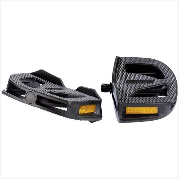 Pedaler Ergotec EP-1 skridsikre - sorte