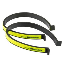 Reflekterende cykelklemmer IkziLight 3M Duo Visible - 2 stk.