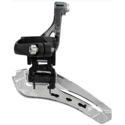 Forskifter 2 x 10 speed Shimano Tiagra FD-4700 �28,6 - �31,8 mm klemme / down-pull 61-66� 46-53d - Sort/S�lv