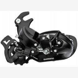 Bagskifter 6/7-speed Shimano Tourney TY300 med krog (B-Type) - Sort