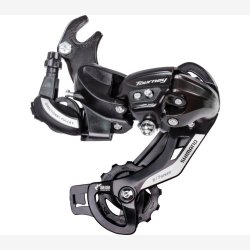 Bagskifter 6/7-speed Shimano Tourney TY500 med krog (B-Type) - sort