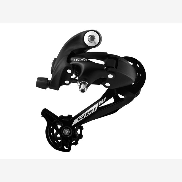 Rear derailleur 7/8-speed Sunrace RDM57 with long cage - direct mounting - black