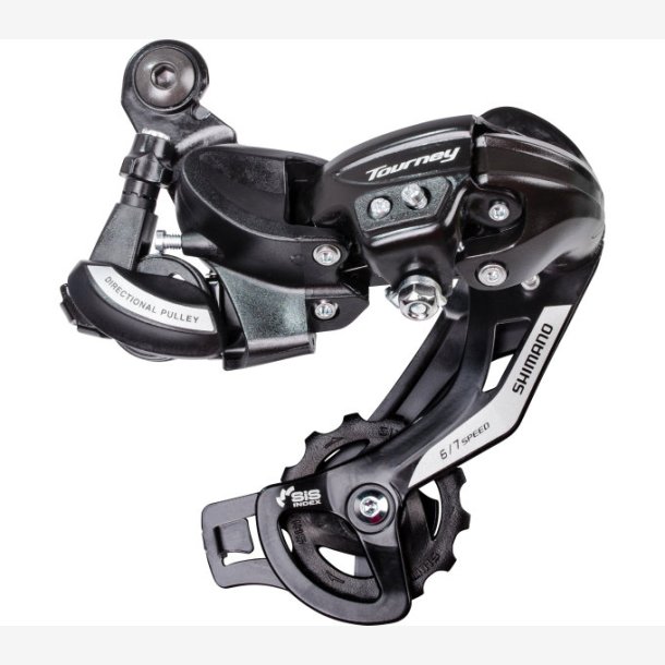 Rear derailleur 6/7-speed Shimano Tourney TY500 - Direct Mount (D-type) - black