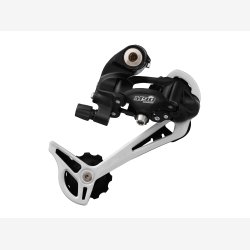 Bagskifter 9-speed Sunrace RDM91 med langt gearhus - direkte montering - s�lv/sort