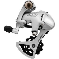 Bagskifter 8-speed Sunrace RDR81 med kort holder - direkte montering - s�lv