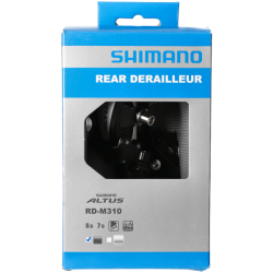 Bagskifter 7/8-gears Shimano Altus RD-M310 - sort