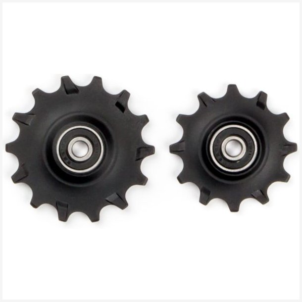 Pulley hjul s�t 2 x 12 and 1 x 14 t�nder Elvedes med standard forseglede lejer