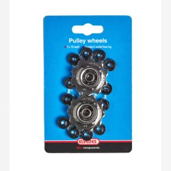 Tandhjul st 2 x 10 teeth Elvedes with standard sealed bearings and spacers